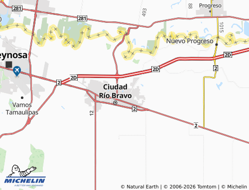 MICHELIN Celanese map - ViaMichelin