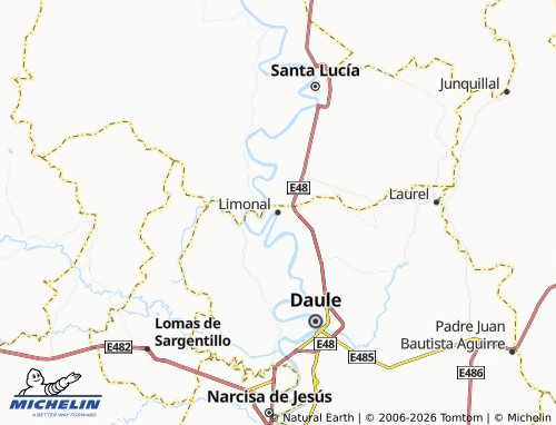 Mapa MICHELIN Limonal - ViaMichelin
