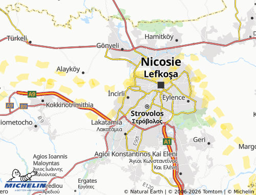 MICHELIN İncirli map - ViaMichelin