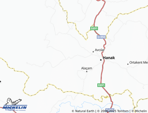 MICHELIN-Landkarte Koyunpınarı - ViaMichelin