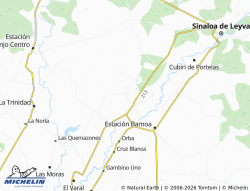 MICHELIN El Zopilote map - ViaMichelin