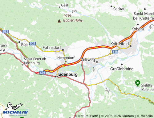 MICHELIN-Landkarte Aichdorf - ViaMichelin