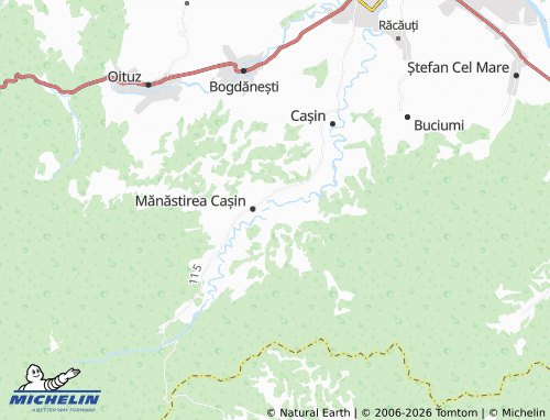 Mappa MICHELIN Pârvulești - ViaMichelin