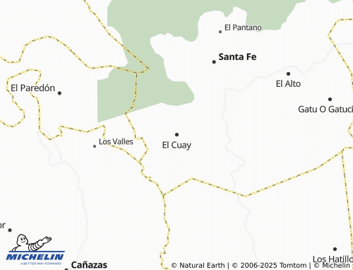 MICHELIN El Cuay map - ViaMichelin