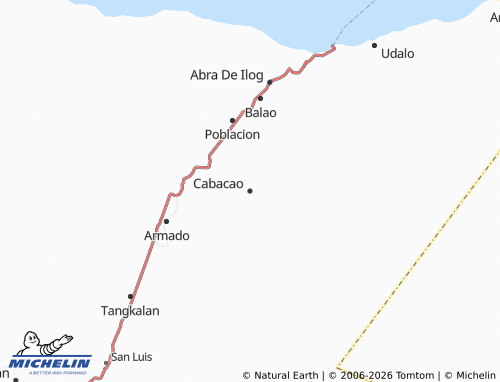 MICHELIN Cabacao map - ViaMichelin