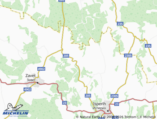 Mappa MICHELIN Ivan Shishmanovo - ViaMichelin