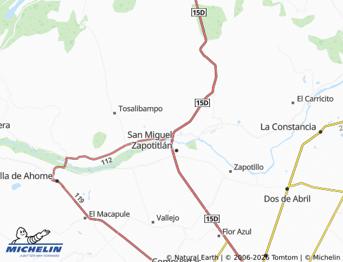 Mappa MICHELIN Nuevo San Miguel - ViaMichelin