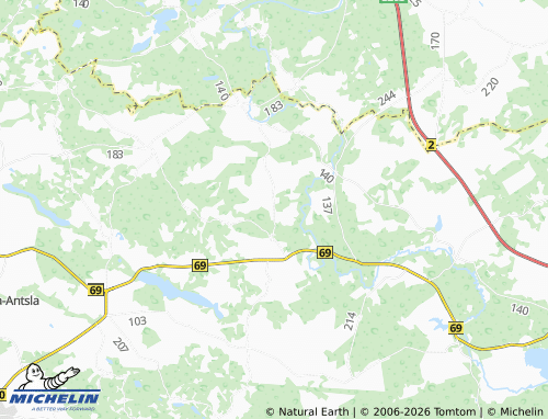 Mappa MICHELIN Heeska - ViaMichelin