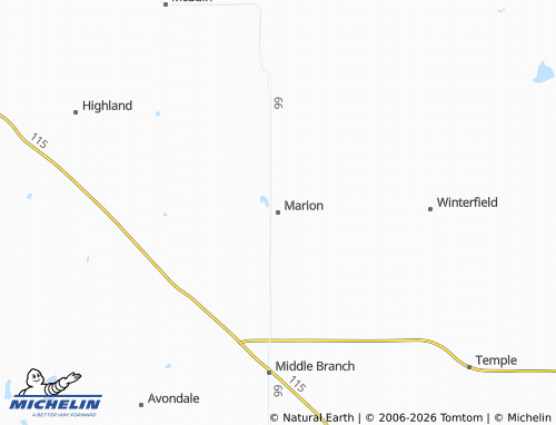 Mappa MICHELIN Marion - ViaMichelin