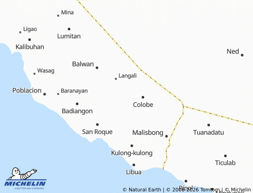 MICHELIN Maguid map - ViaMichelin
