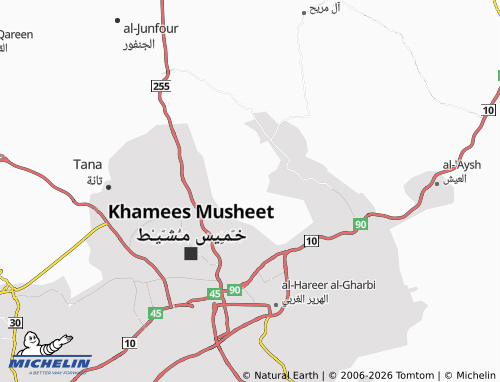 MICHELIN-Landkarte al-'Azhar - ViaMichelin