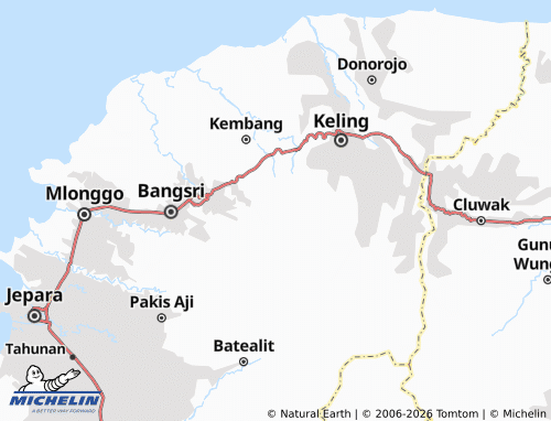 MICHELIN Pendem map - ViaMichelin