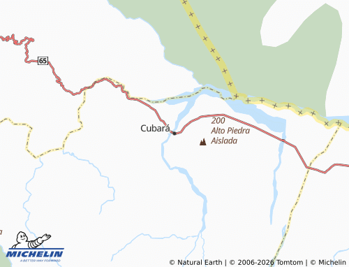 Carte MICHELIN Cubará - ViaMichelin