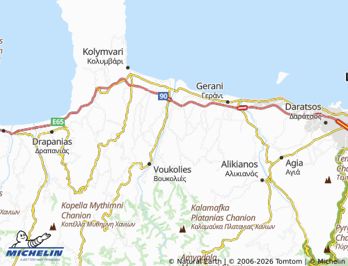 MICHELIN Elliniko map - ViaMichelin
