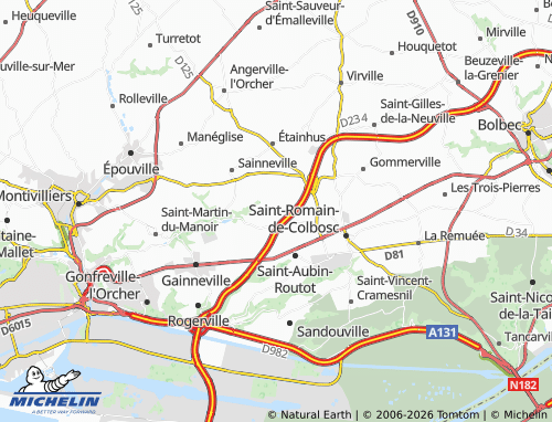 Mapa MICHELIN Épretot - ViaMichelin