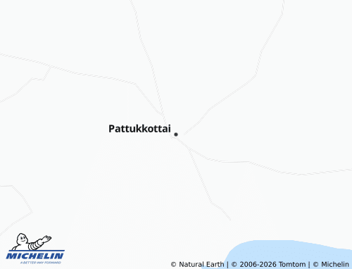 MICHELIN-Landkarte Pattukkottai - ViaMichelin