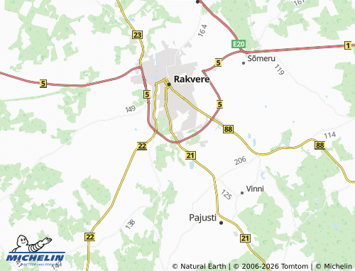 Mapa MICHELIN Piira - ViaMichelin