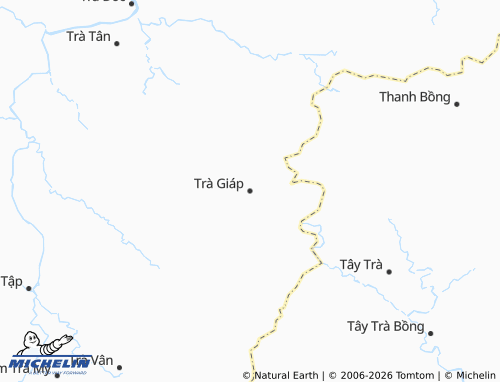Mapa MICHELIN Trà Giáp - ViaMichelin