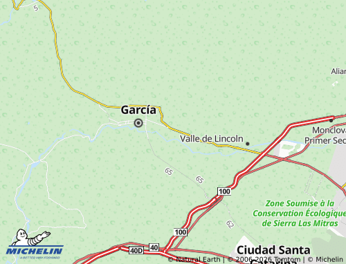 Mappa MICHELIN Privadas de Lincoln - ViaMichelin