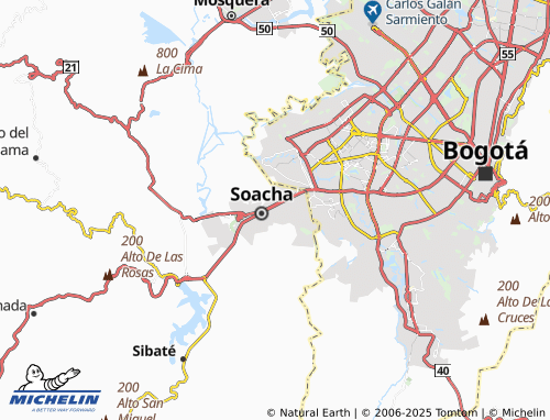 MICHELIN Parques de Casalinda map - ViaMichelin