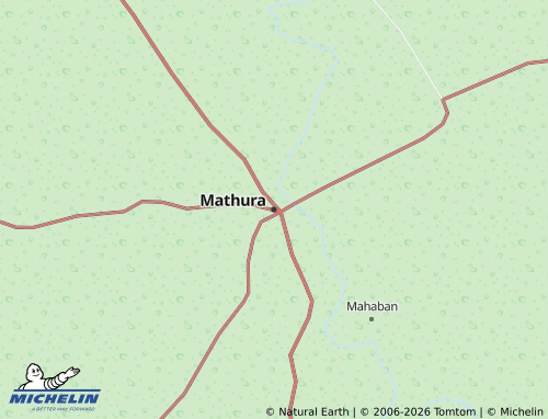 Carte MICHELIN Mathura - ViaMichelin