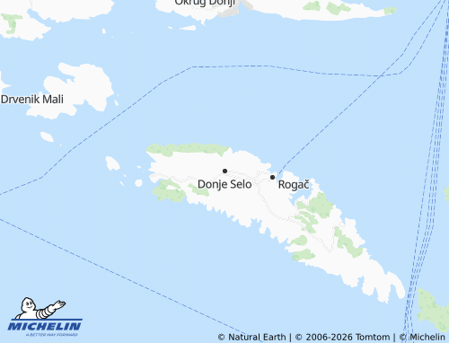 MICHELIN Donje Selo map - ViaMichelin