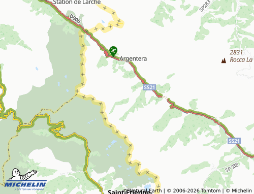 Mappa MICHELIN Ferrere - ViaMichelin