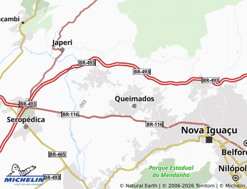 Mappa MICHELIN Vila Camarim - ViaMichelin