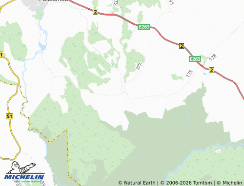 Kaart MICHELIN Umbusi - ViaMichelin