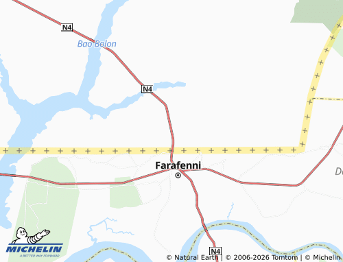 Mappa MICHELIN Ngatan - ViaMichelin