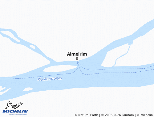 Carte MICHELIN Almeirim - ViaMichelin