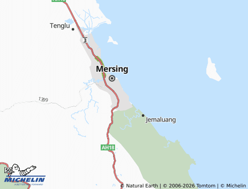 Mapa MICHELIN Kampung Teluk Iskandar - ViaMichelin