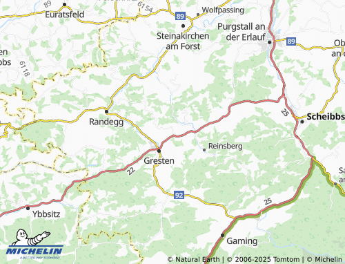 MICHELIN Unteramt map - ViaMichelin