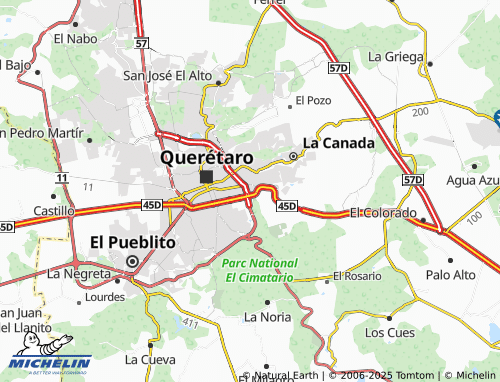 MICHELIN Vista Hermosa map - ViaMichelin