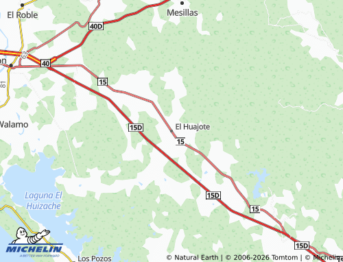Mapa MICHELIN El Huajote - ViaMichelin