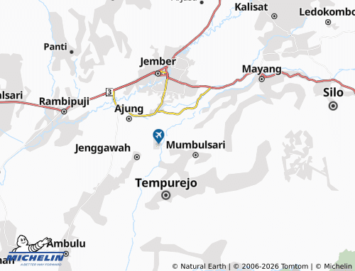 Carte MICHELIN Lengkong - ViaMichelin