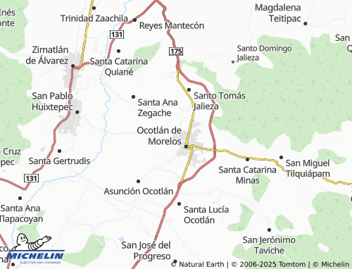MICHELIN San Antonino Castillo Velasco map - ViaMichelin