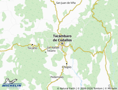Mappa MICHELIN Jardines de Caricho - ViaMichelin