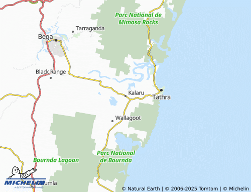 MICHELIN Kalaru map - ViaMichelin