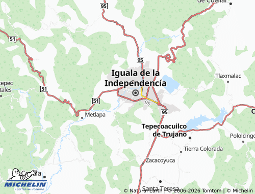 MICHELIN Los Pinos map - ViaMichelin