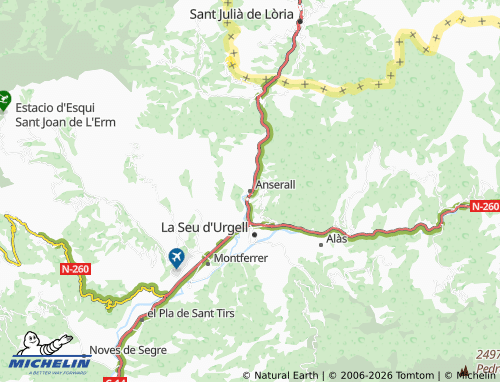 Carte MICHELIN Anserall - ViaMichelin