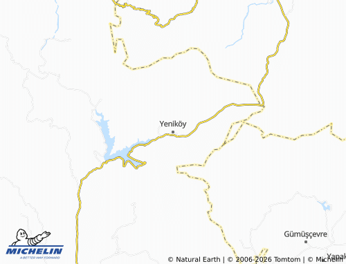 MICHELIN Yeniköy map - ViaMichelin