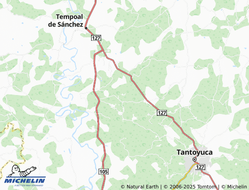 Carte MICHELIN Cuchilla Grande - ViaMichelin