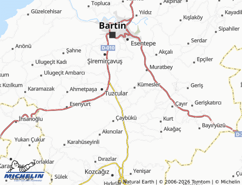 Carte MICHELIN Budakdüzü - ViaMichelin
