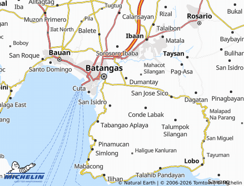 MICHELIN Domoclay map - ViaMichelin
