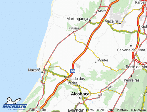 MICHELIN Fanhais map - ViaMichelin