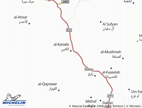 MICHELIN-Landkarte al-Rawabi - ViaMichelin
