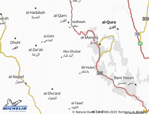 MICHELIN Al Habibah map - ViaMichelin