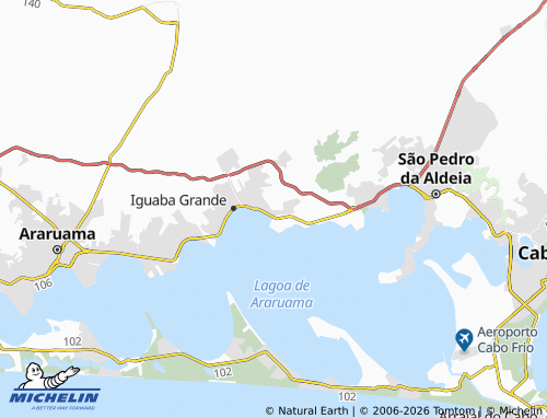MICHELIN Da Capivara map - ViaMichelin
