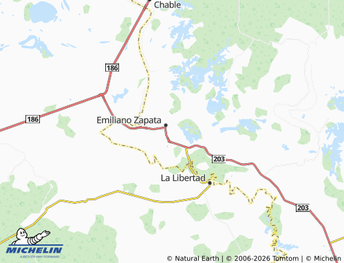Mappa MICHELIN Santa Isabel - ViaMichelin